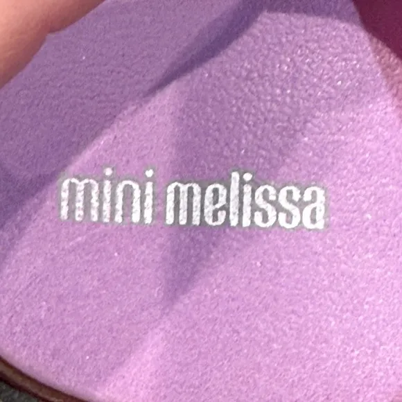 Mini Melissa Pink Lilac Sandals