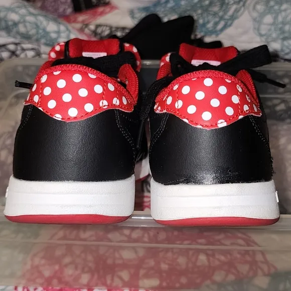 Minnie Mouse Black and Red K Swiss