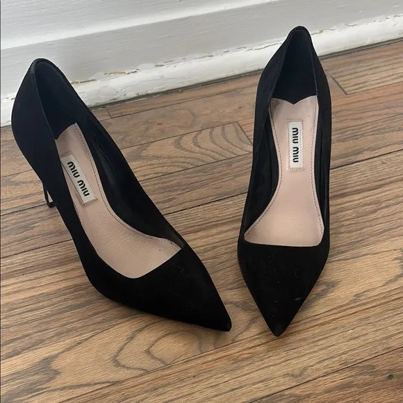 Miu Miu Black Women's Heels