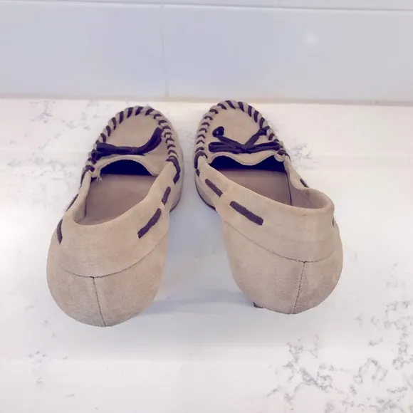 Miu Miu Suede Mocasin Heels