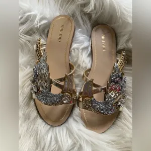 Miu miu women’s sandals size 35.5