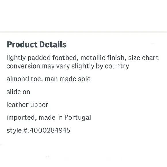 Miz Mooz Made in Portugal Leather Ken Loafers Pewter Women’s EU Size 41 NEW