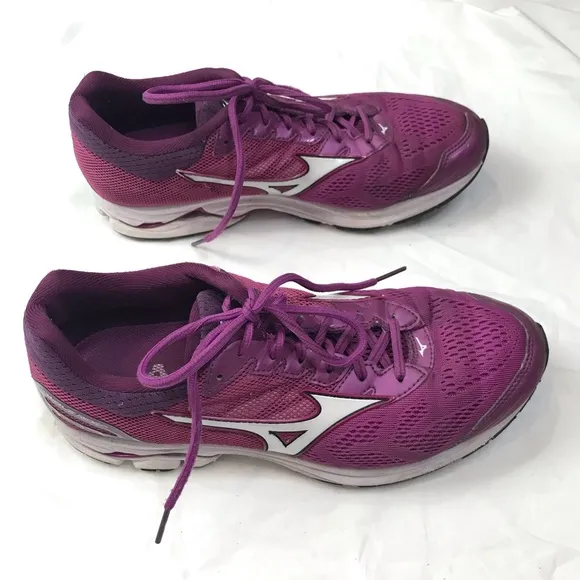 Mizuno Wave Rider 21 Purple Running Shoes, Women's Size 11 A*1221