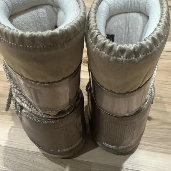 Moon Boots Icon Junior Glance Satin Boots Kids Toddler 10