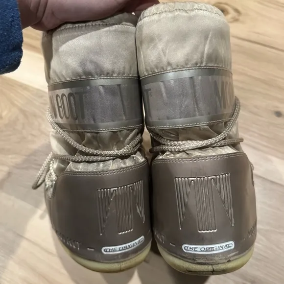Moon Boots Icon Junior Glance Satin Boots Kids Toddler 10
