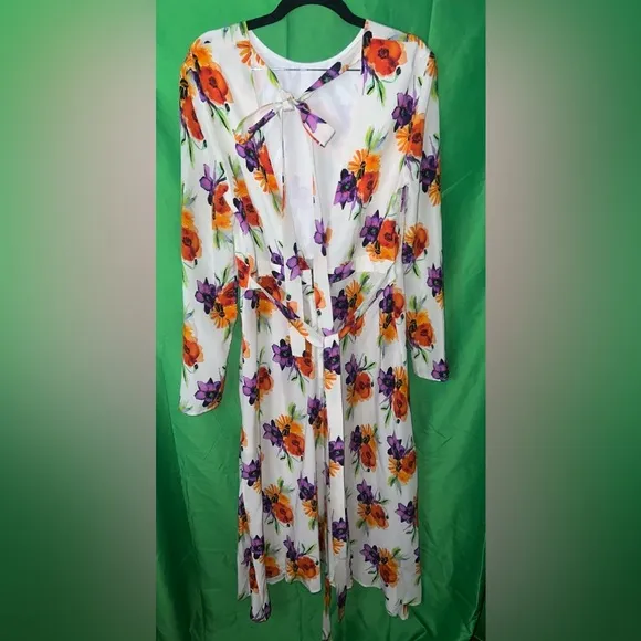 MSGM Milano 100% Silk Dress size 44 (10)
