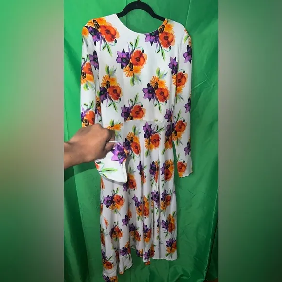 MSGM Milano 100% Silk Dress size 44 (10)
