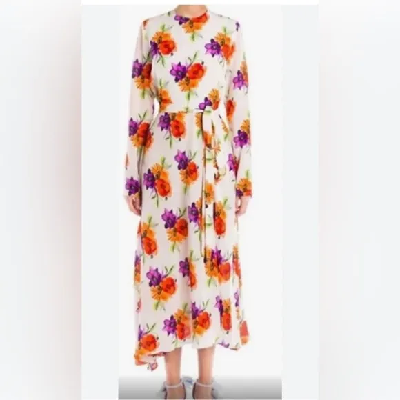 MSGM Milano 100% Silk Dress size 44 (10)