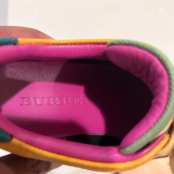 Multi-colored Burberry Kids Sneakers (Size 10.5 in US / EU 28) Unisex