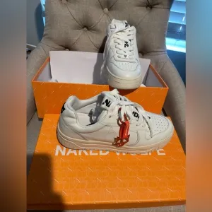 Naked Wolfe hunter leather unisex sneakers 42
