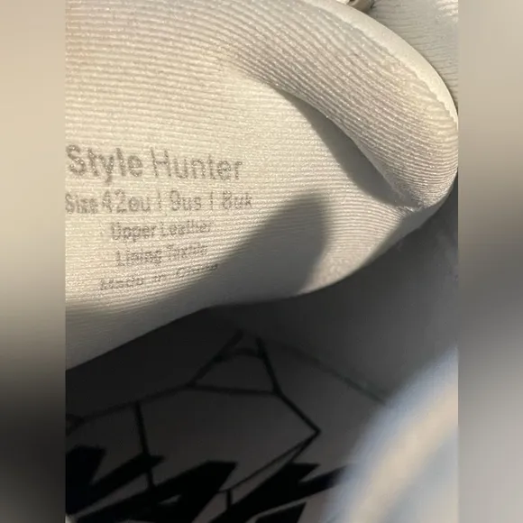 Naked Wolfe hunter leather unisex sneakers 42