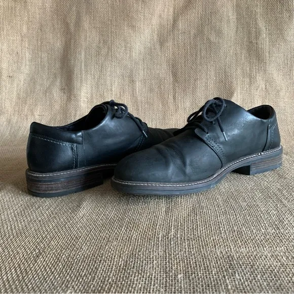 NAOT Men’s Chief Lace Up Dress Shoes Black Size 44 or US 11-11.5