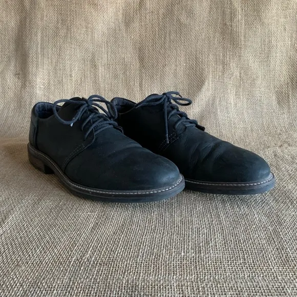 NAOT Men’s Chief Lace Up Dress Shoes Black Size 44 or US 11-11.5