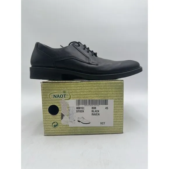 Naot STOCK Men's USED Dress Shoe Black EU Size 45 Regular (80012)