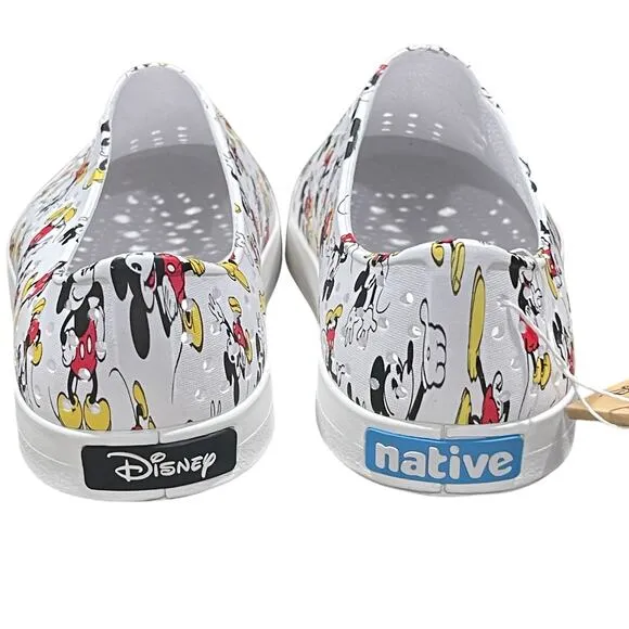 Native Disney Jefferson Fashion Sneakers Mickey Mouse Size J5