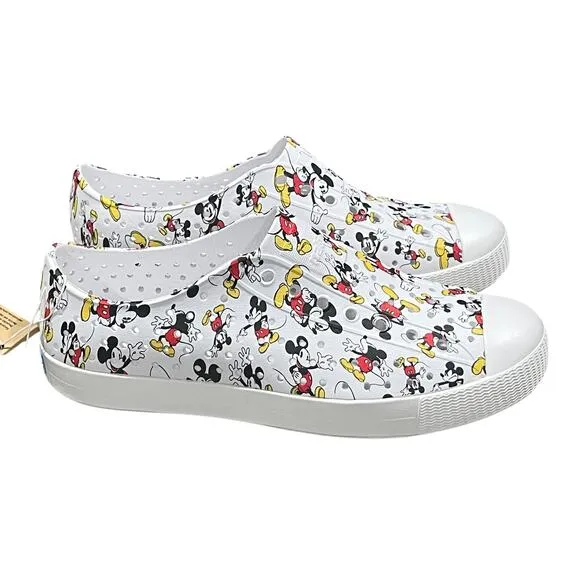 Native Disney Jefferson Fashion Sneakers Mickey Mouse Size J5