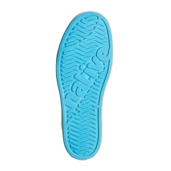 Native Jefferson 2.0 Liteknit Sky Blue Unisex Shoes Boys 5 Girls 7 Sneakers New