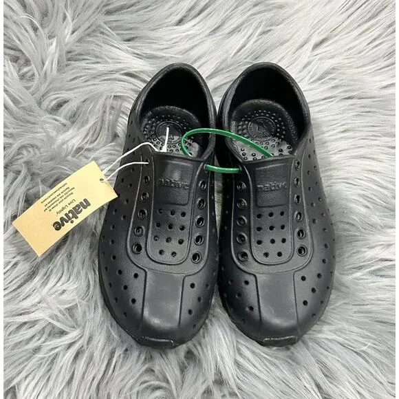 Native Robbie Sugarlite Jiffy Black Children’s Unisex Shoes Size C11