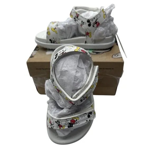 Native Sandals Kids Boys Girls Toddler Size 6 C Charley Disney Mickey Mouse