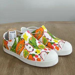 Native Shoes Jefferson Tropical Fruits Slip On Tennis Shoes Youth Child 13