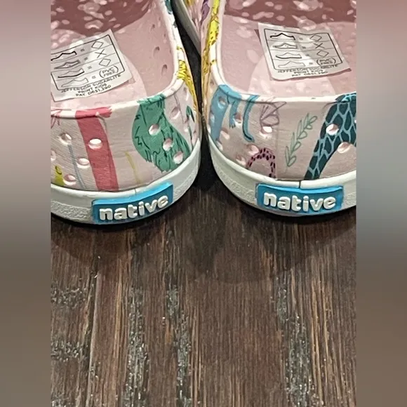 Native Shoes Kids Jefferson Sugarlite Print Unisex Kids Shoes Size C4