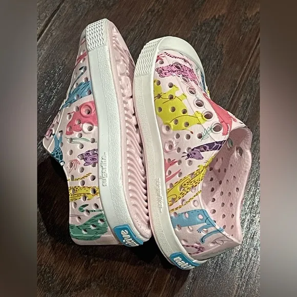 Native Shoes Kids Jefferson Sugarlite Print Unisex Kids Shoes Size C4