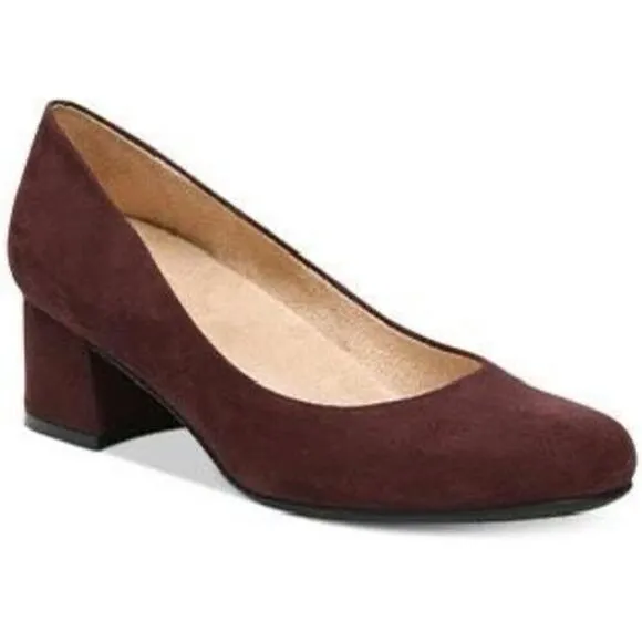 ✨Naturalizer Donelle Womens Maroon Solid Sz 8 Dress Heels✨