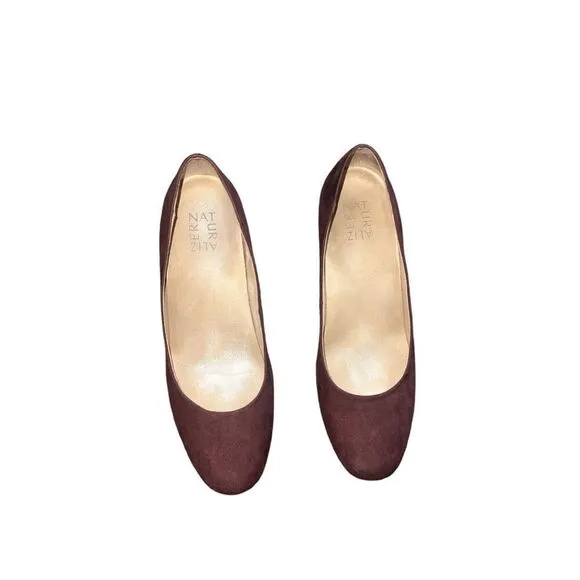 ✨Naturalizer Donelle Womens Maroon Solid Sz 8 Dress Heels✨