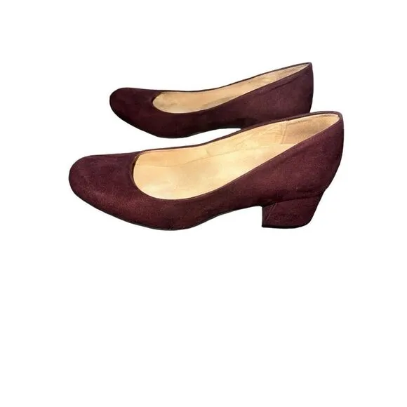 ✨Naturalizer Donelle Womens Maroon Solid Sz 8 Dress Heels✨