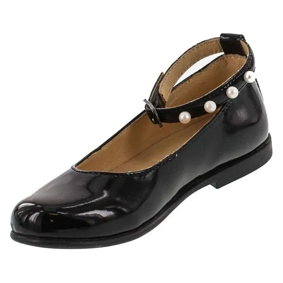 Naturino 5067 USA Lacca Nero ChildG flats-shoes 33 NEW