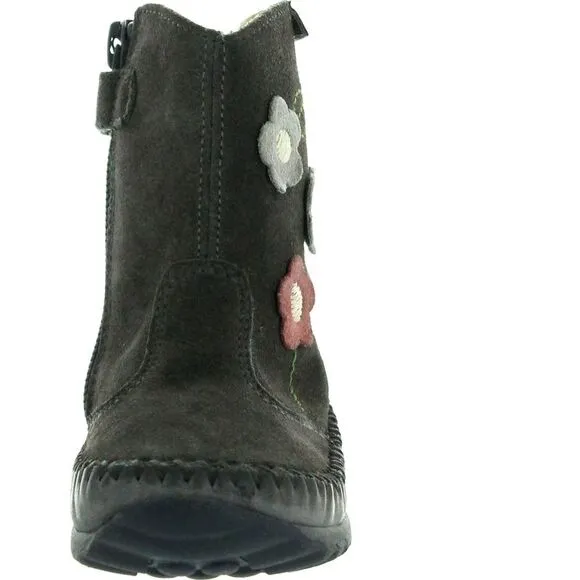 Naturino Korin Grey. ToddlerG boots 24 NEW