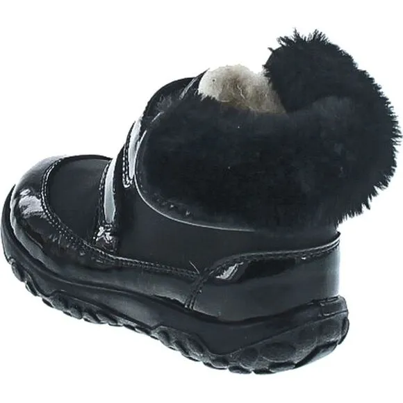 Naturino Peace Black ToddlerG boots 24 NEW