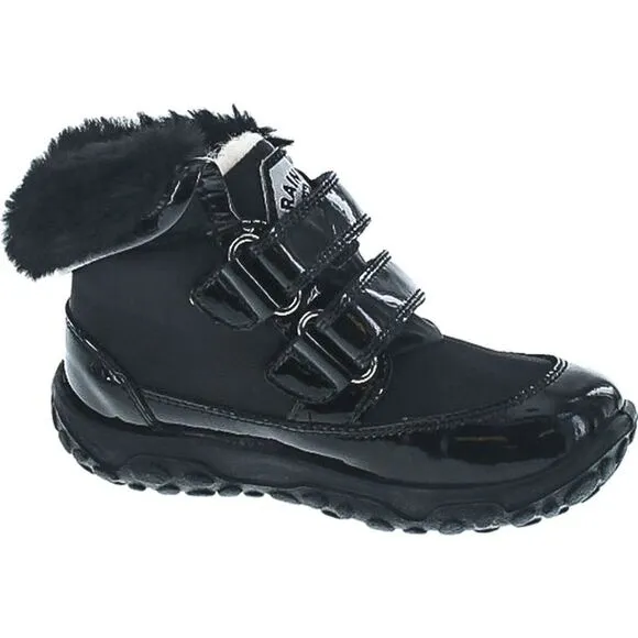 Naturino Peace Black ToddlerG boots 24 NEW