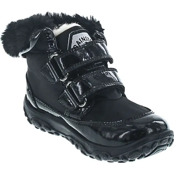 Naturino Peace Black ToddlerG boots 24 NEW