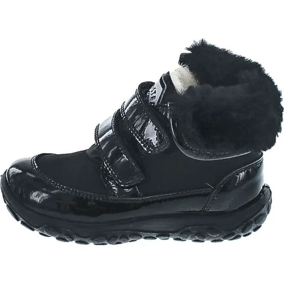 Naturino Peace Black ToddlerG boots 24 NEW