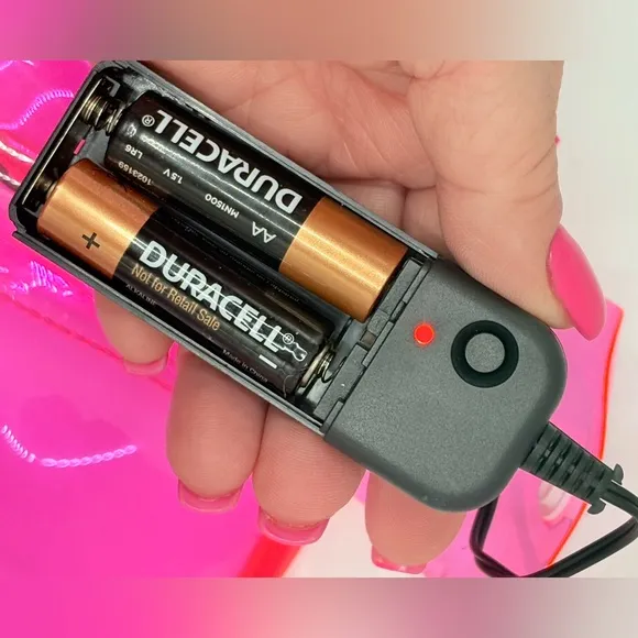 Neon Cowboys Pink LED Light-Up Boots