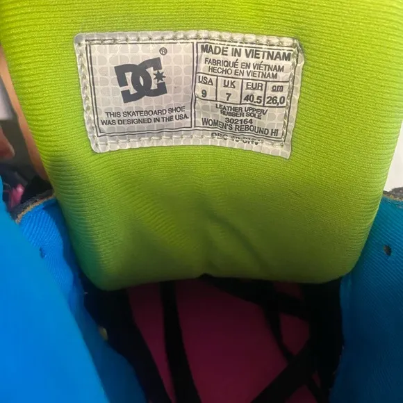 Neon DC Sneakers