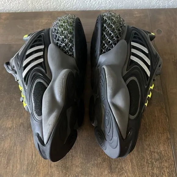 New Adidas 4D Krazed Low Mens Athletic Sneaker Shoes Black Silver GX9595