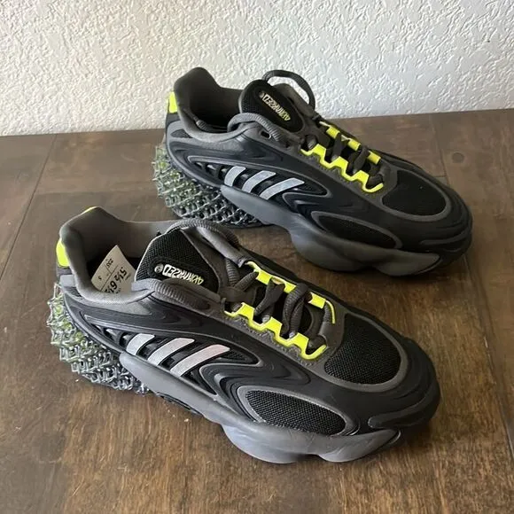 New Adidas 4D Krazed Low Mens Athletic Sneaker Shoes Black Silver GX9595