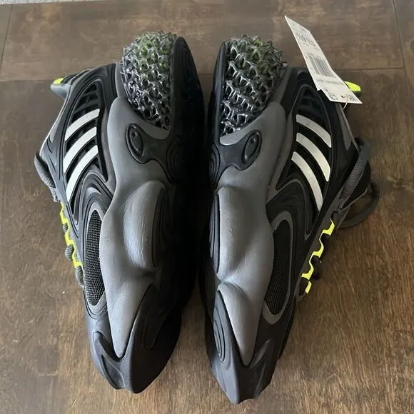 New Adidas 4D Krazed Low Mens Athletic Sneaker Shoes Black Silver GX9595