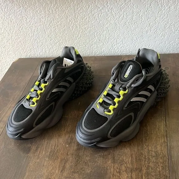 New Adidas 4D Krazed Low Mens Athletic Sneaker Shoes Black Silver GX9595