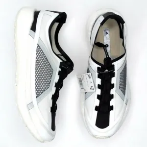 NEW Adidas by Stella McCartney Pulse Boost HD S Sneakers Size 9 White Black