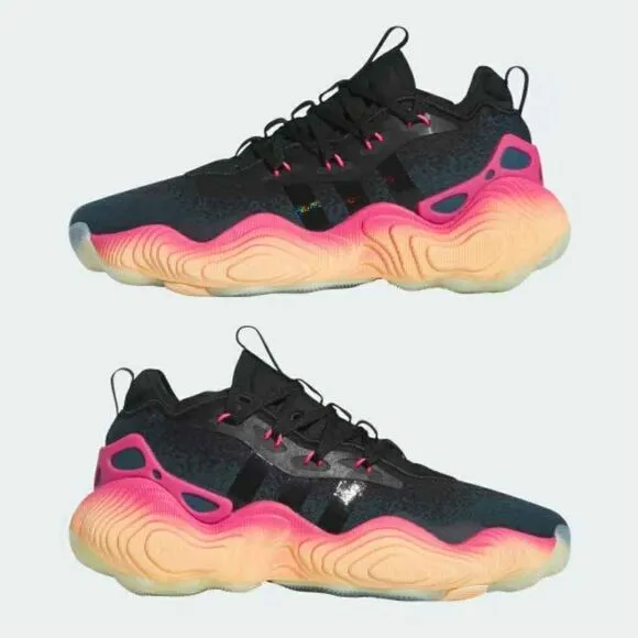 NEW Adidas Trae Young 3 Arctic Night Running Sneakers Men Sz 8.5 or Women 10