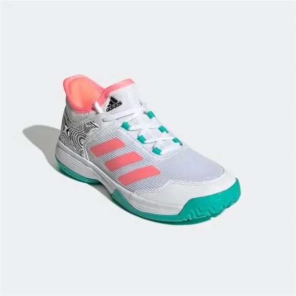 NEW ADIDAS unisex kids ubersonic 4 sneaker in white/blk