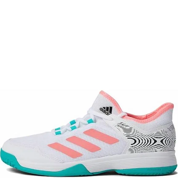 NEW ADIDAS unisex kids ubersonic 4 sneaker in white/blk