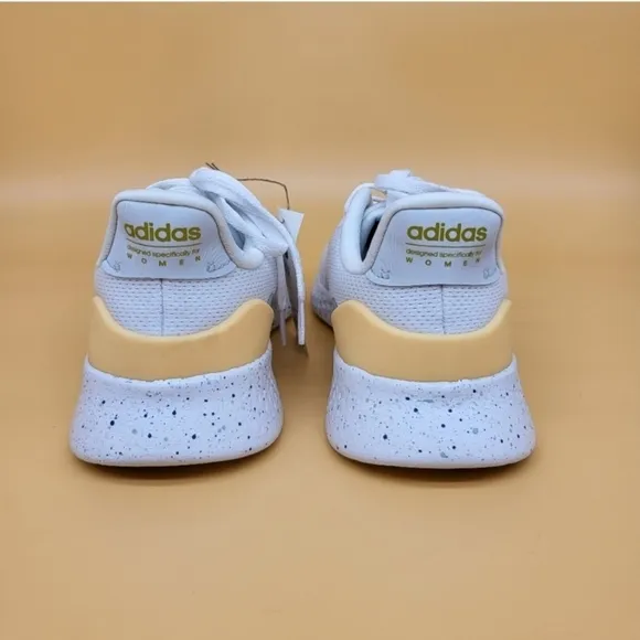 New Adidas Woman's Puremotion SE 'White Gold Metallic' Running Shoes Size 10