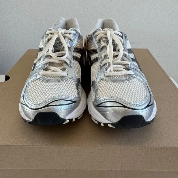 New Asics Gel-Kayano 14 Cream Black Metallic Plum Men's Size 7