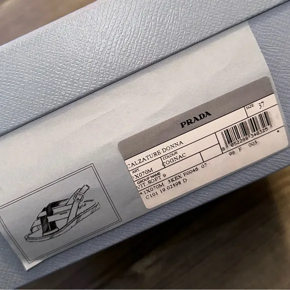 New Authentic PRADA Sandals