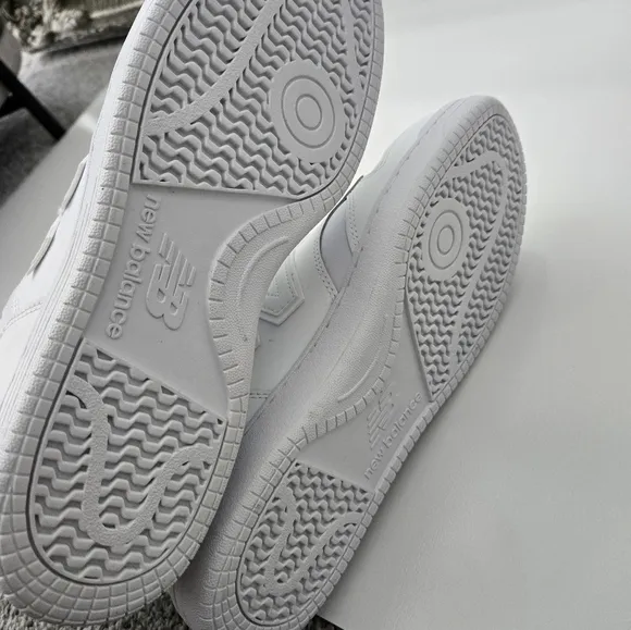 New Balance 480 High Top Sneakers. Unisex Men Size 10.5 Women 12. Triple White.