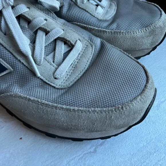 New Balance 501 Men’s Shoes Gray Suede Running Athletic Ripple Sneakers 11.5